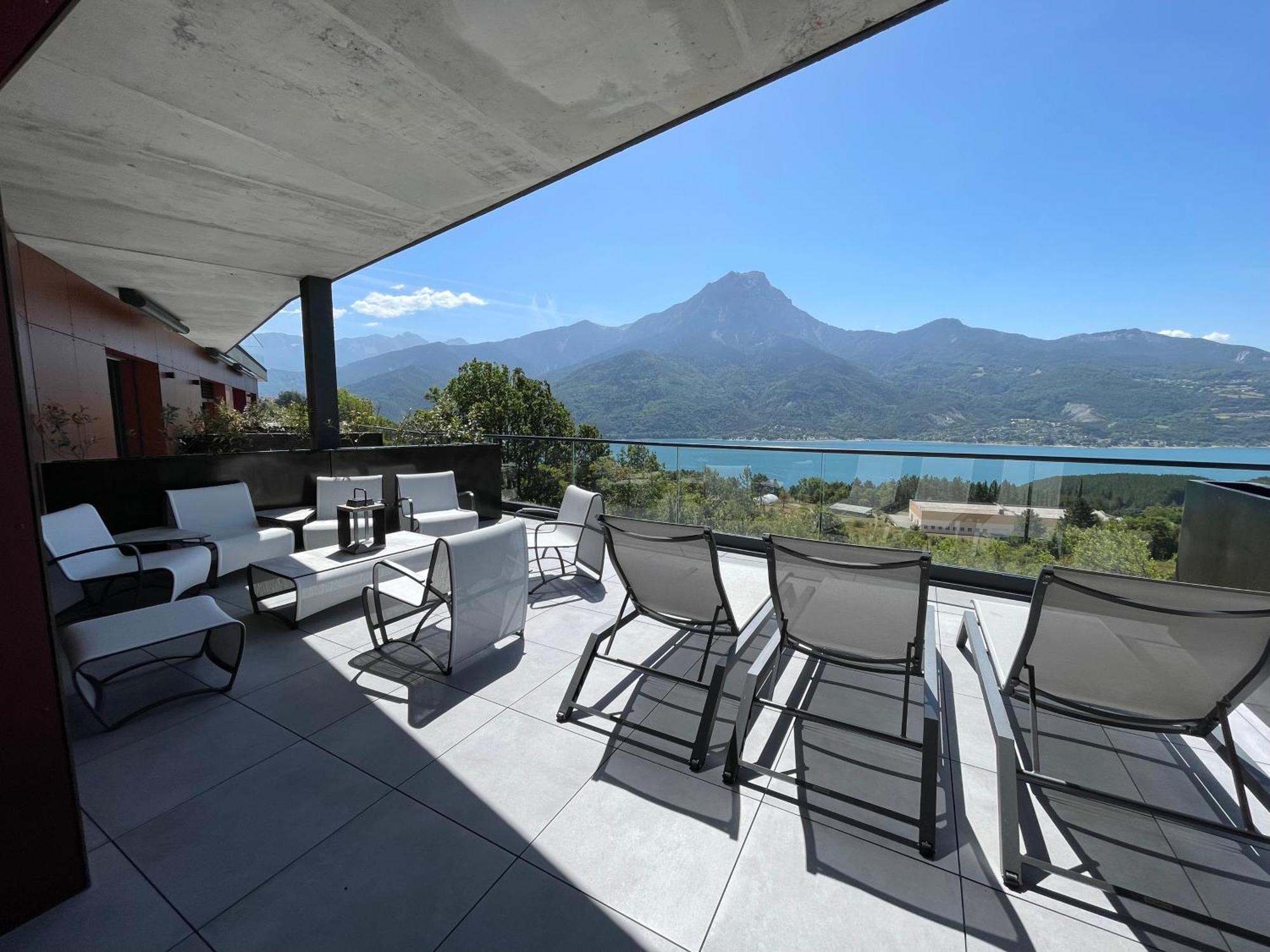 Les Restanques Du Lac Savines Exterior foto