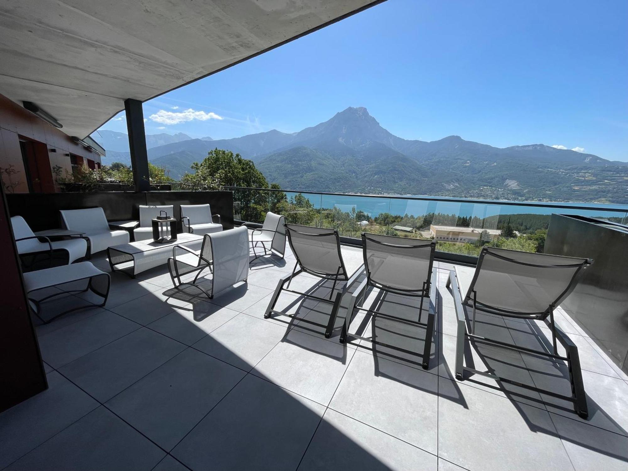 Les Restanques Du Lac Savines Exterior foto